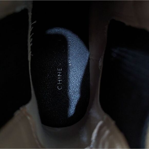 Chinese Laundry Good Day Snake Skin Block Heel Bootie Chelsea Boots Size 8.5 - Picture 8 of 11